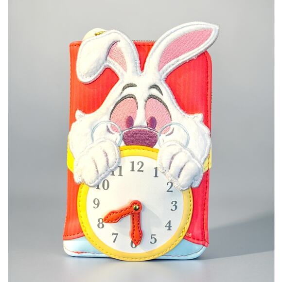 Loungefly Disney Alice in Wonderland White Rabbit Cosplay Mini Backpack & Wallet main image 5